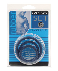 Rubber C-Ring Set 1.25 1.5 2'' - Blue