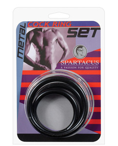 Steel C-Ring Set 1.25 1.75 2'' - Black