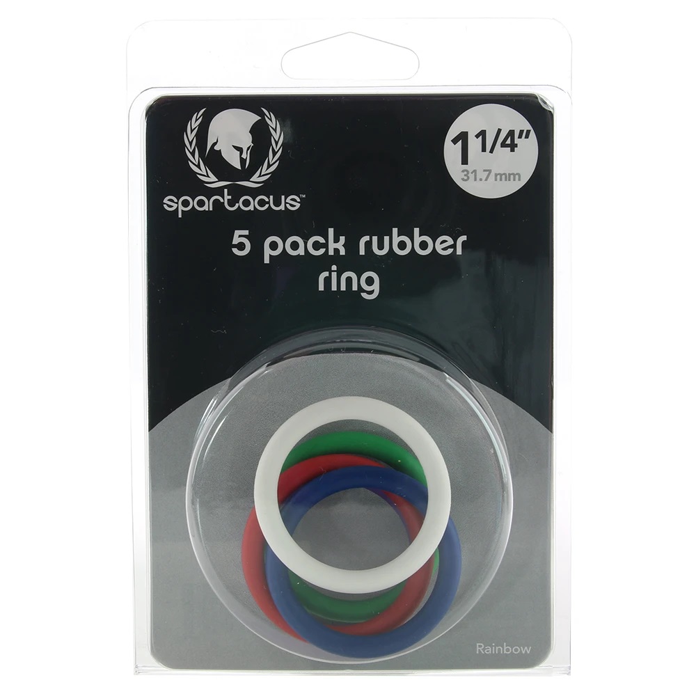 Rubber C-Rings 1.25"  - Rainbow
