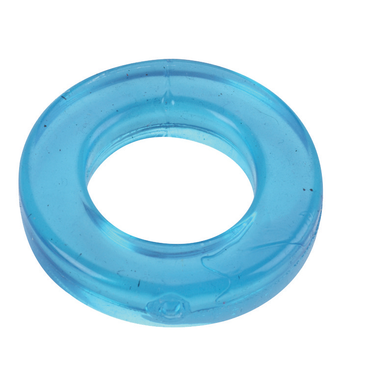 Elastomer C-Ring Round Flat - Blue