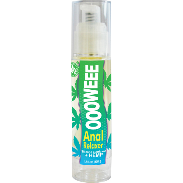 Ooowee Anal Relaxing Silicone Lubricant With Hemp Seed Oil 1.7 oz.