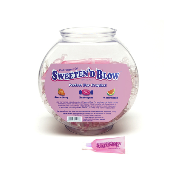 Sweeten' D Blow 3 Flavor Fishbowl 72Ct