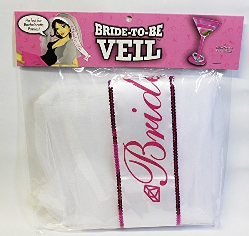 Bride-To-Be Veil White