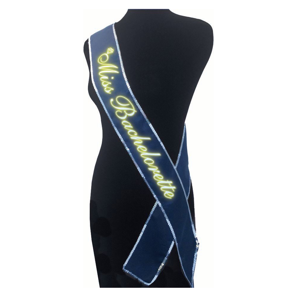 Miss Bachelorette Glow In The Dark Blk Miss Bachelorette Glow In The Dark Blk