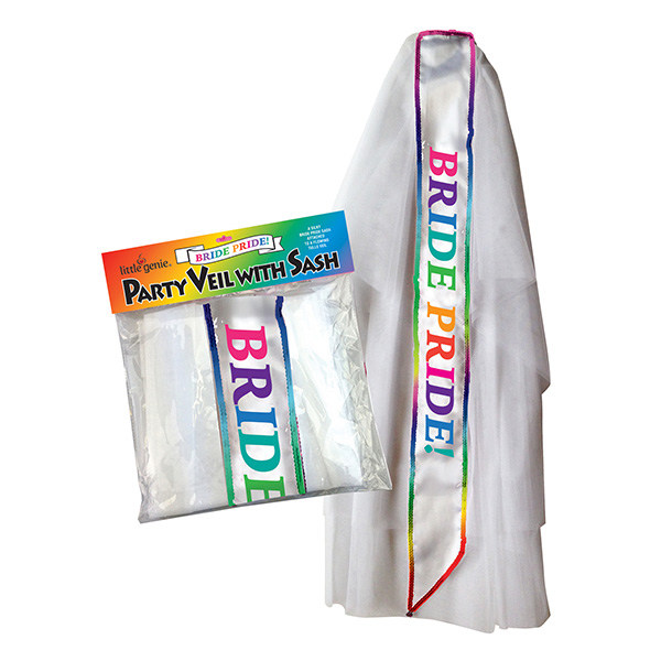 Bride Pride Veil White