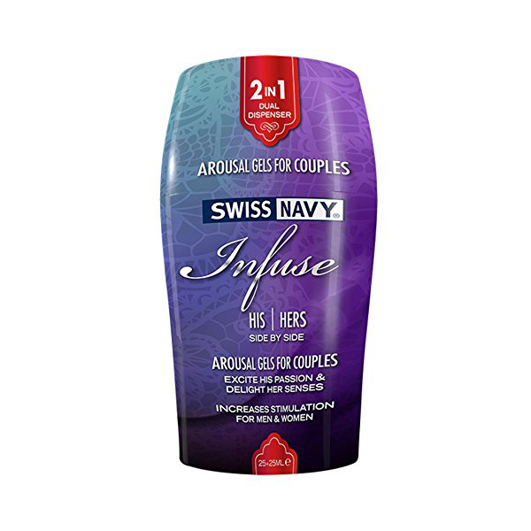 Swiss Navy Infuse 2-In-1 Arousal Gel For Him & Her 50 ml.