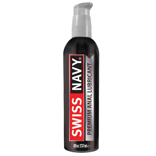 Swiss Navy Silicone Anal Lube 8 oz.