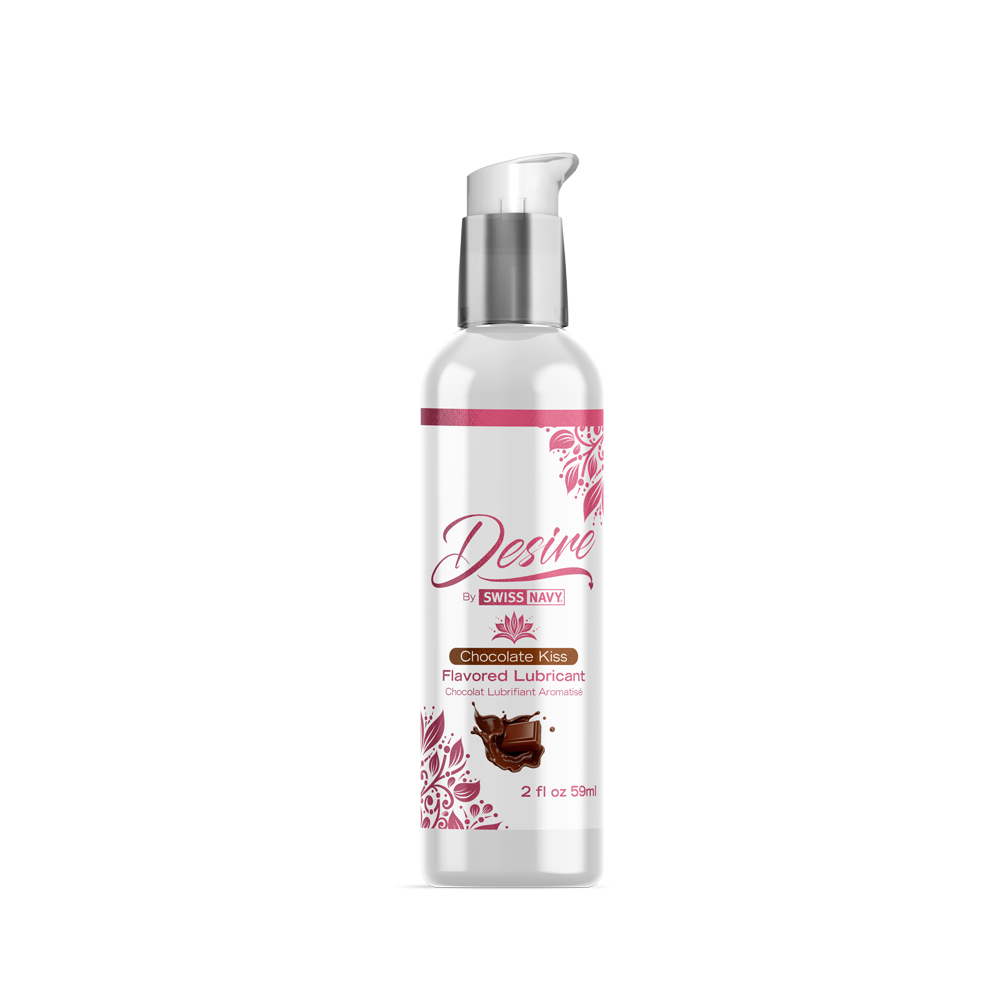 Desire Chocolate Kiss Flavored Lubricant 2 oz.