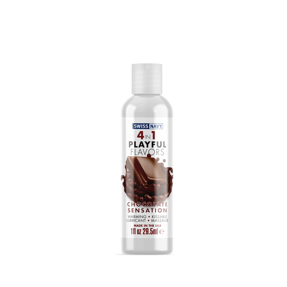 Swiss Navy 4 In 1 Chocolate Sensation 1 oz.