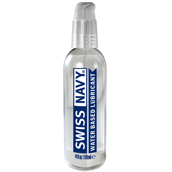 Swiss Navy Water-Based Lubricant 4 oz.