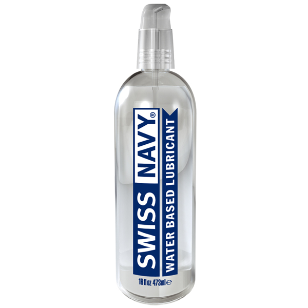 Swiss Navy Water-Based Lubricant 16 oz.
