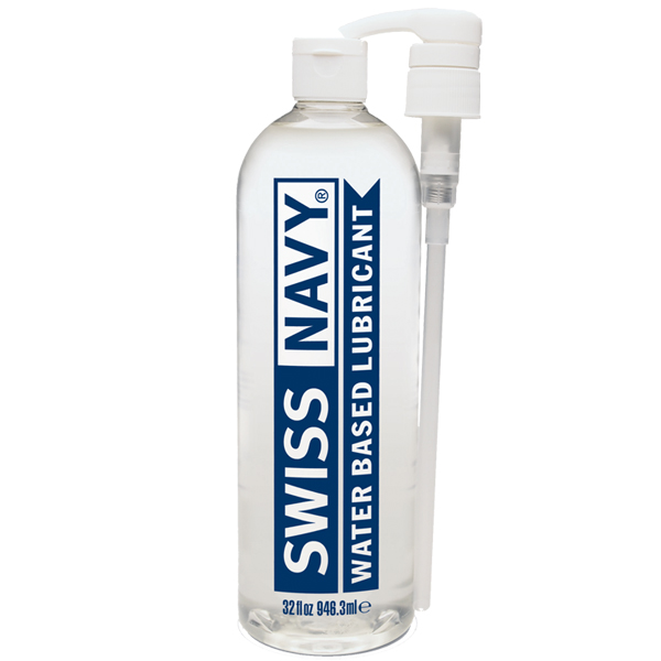 Swiss Navy Water-Based Lubricant 32 oz.