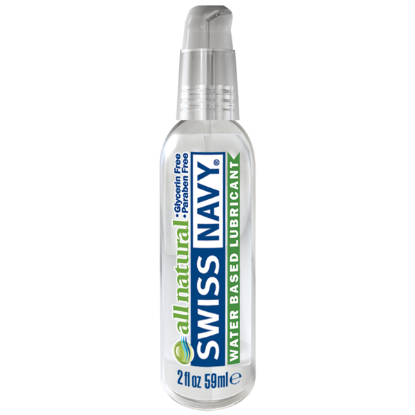 Swiss Navy All Natural Lubricant 2 oz.