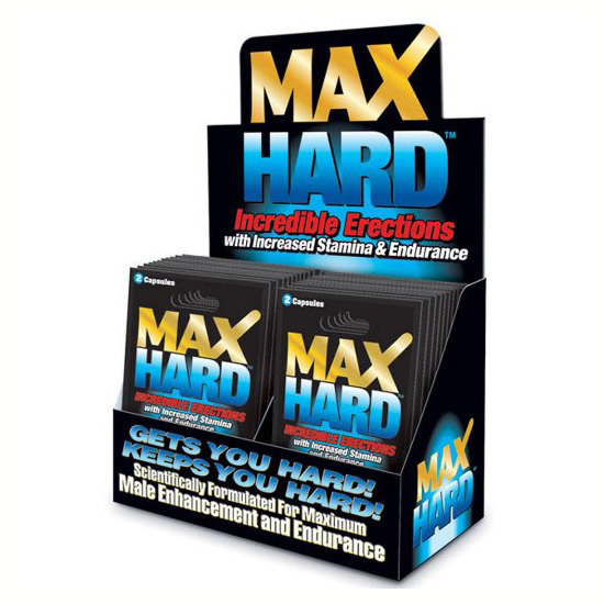 MAX Hard 2Pk 24Ct Display