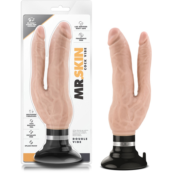 Mr. Skin Cock Vibes Double Vibe Beige