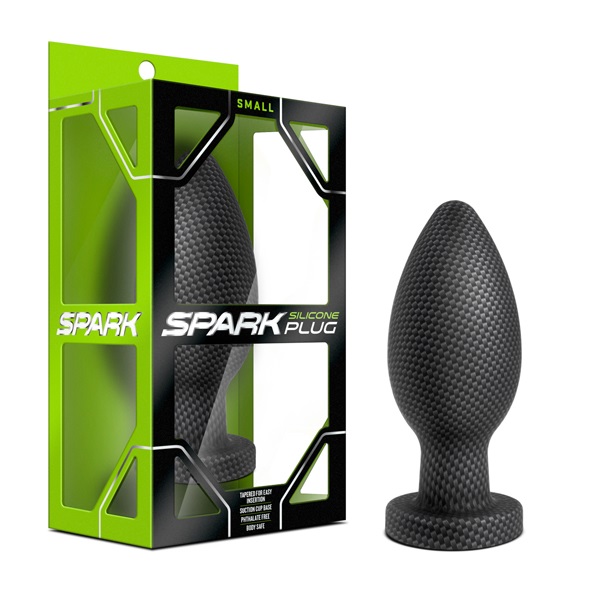 Spark Silicone Plug Small Carbon Fiber