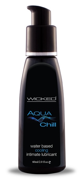 Aqua Chill Waterbased Lube 2 oz.