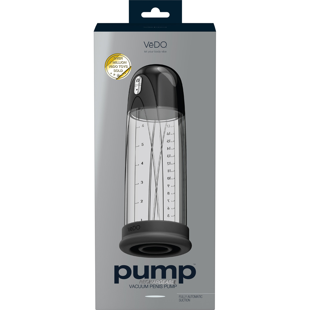 Pump Rechargeable Vacuum Penis Pump Just Black