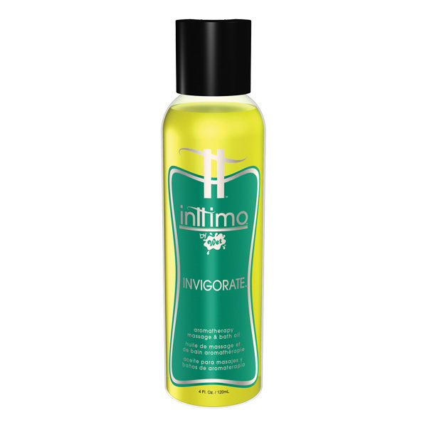 Inttimo By Wet Bath & Massage Oil Invigorate 4 oz.