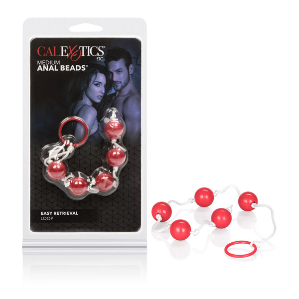 Medium Anal Beads Blue Medium Anal Beads Blue