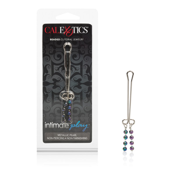 Intimate Play Beaded Clitoral Jewelry Silver