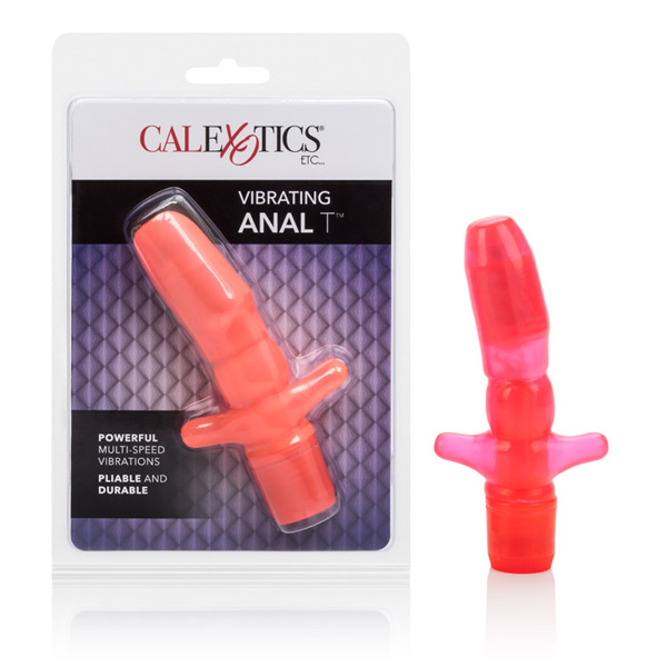 Vibrating Anal T Pink