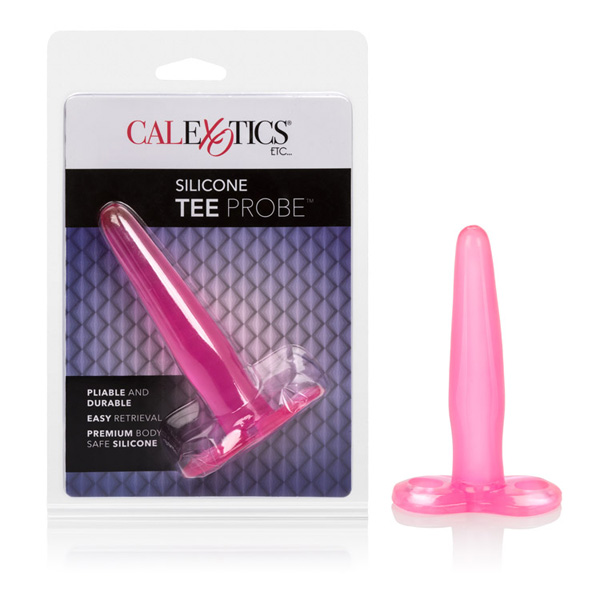 Silicone Tee Probe Pink