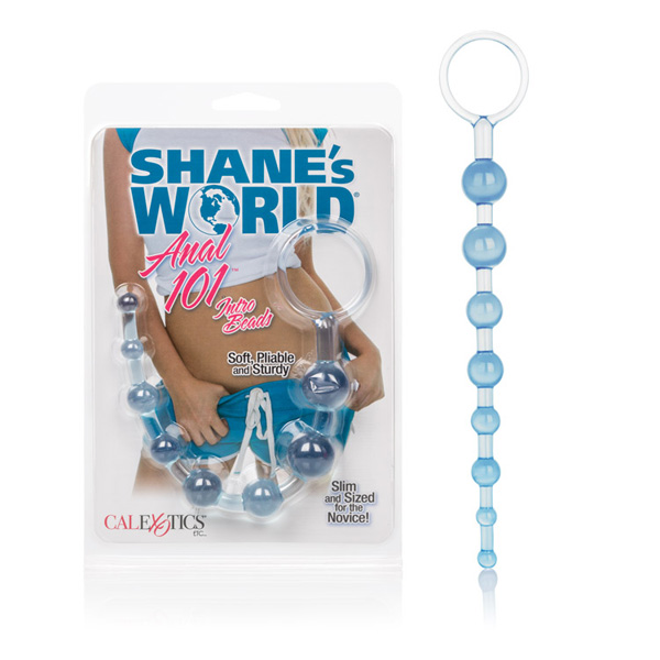 Shane's World Anal 101 Intro Beads Blue