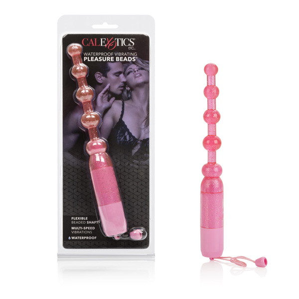 Waterproof Vibrating Pleasure Beads Pink Waterproof Vibrating Pleasure Beads Pink