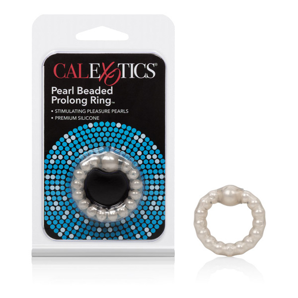Pearl Beaded Prolong Ring Smoke Pearl Beaded Prolong Ring Smoke