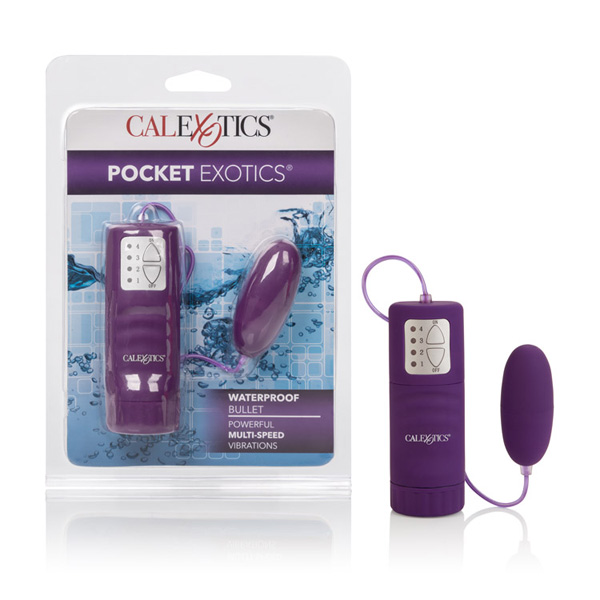 Pocket Exotics Waterproof Bullet Purple