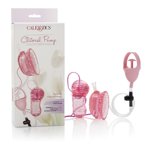 Intimate Pump Butterfly Clitoral Pump Pink