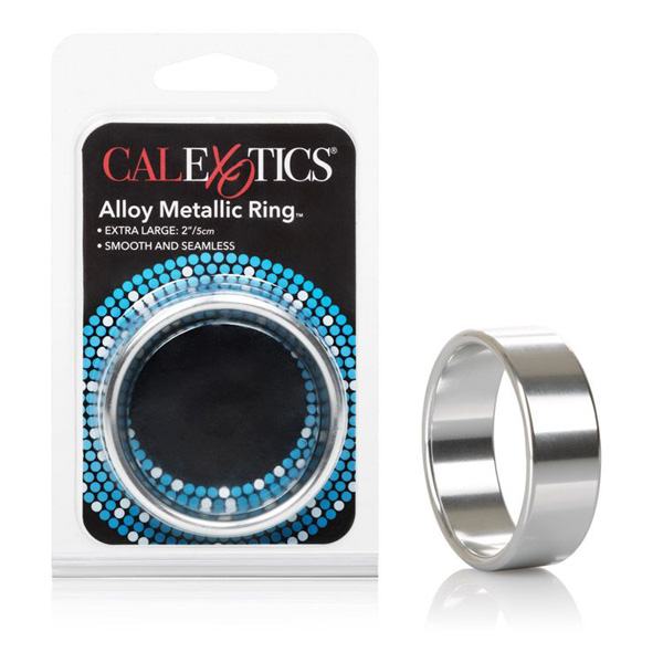 Alloy Metallic Ring Xl Silver