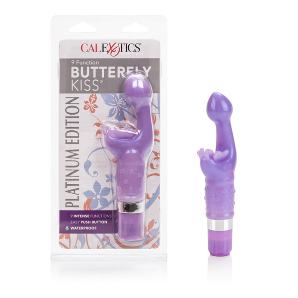 9-Function Butterfly Kiss Platinum Edition Purple 9-Function Butterfly Kiss Platinum Edition Purple