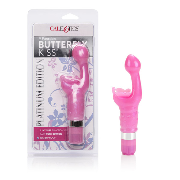 9-Function Butterfly Kiss Platinum Edition Pink