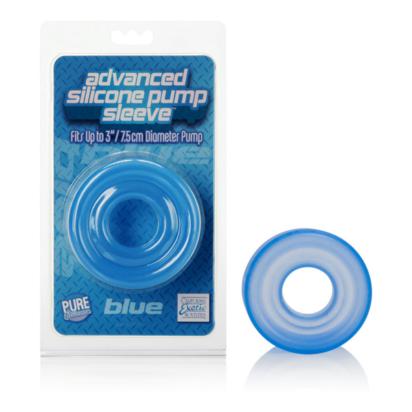 Advanced Silicone Pump Sleeve Blue Advanced Silicone Pump Sleeve Blue
