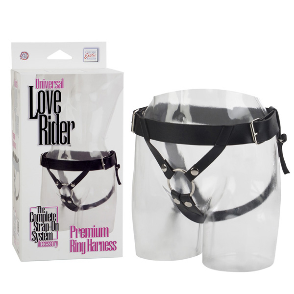 Universal Love Rider Premium Ring Harness Black