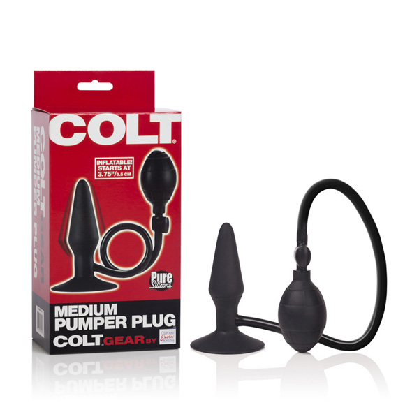 Colt Medium Pumper Plug Black