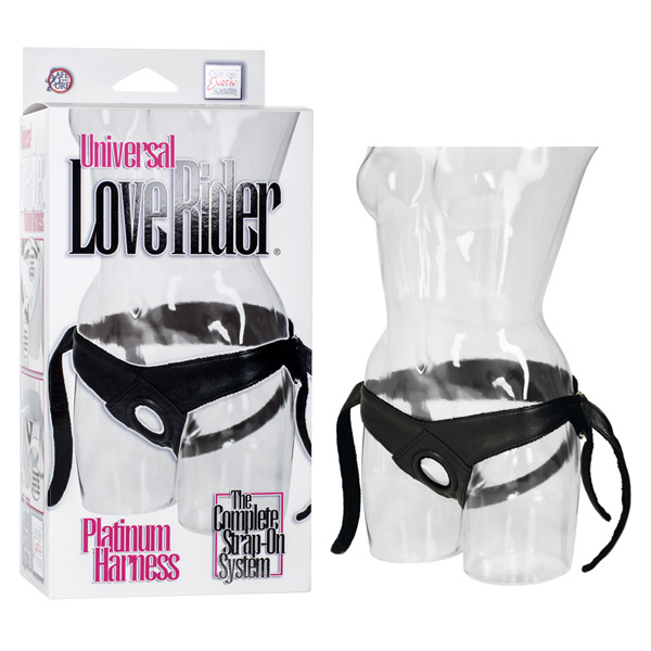 Universal Love Rider Platinum Harness Black