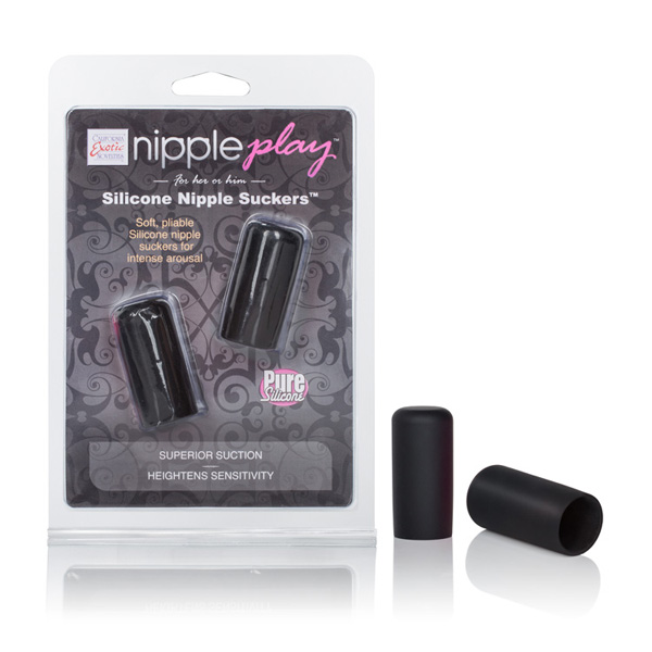 Nipple Play Silicone Nipple Suckers Black Nipple Play Silicone Nipple Suckers Black