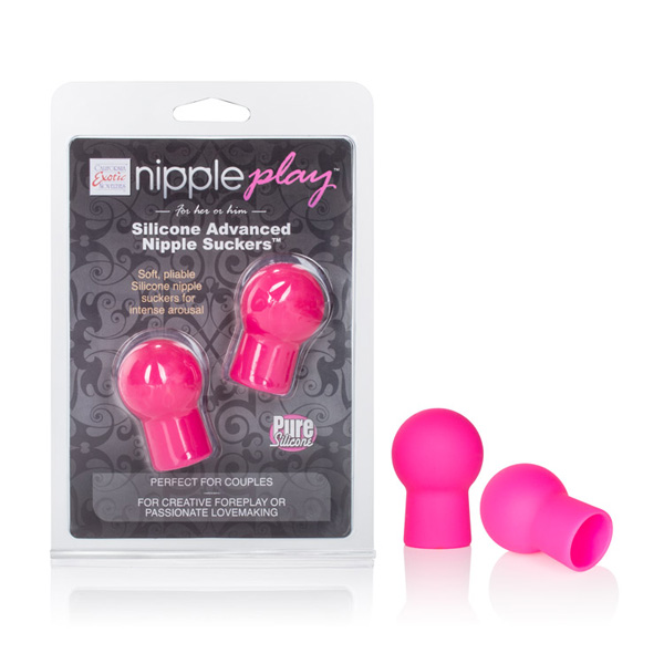 Nipple Play Silicone Advanced Nipple Suckers Pink