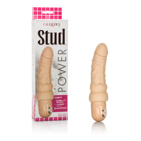 Power Stud Curvy Ivory
