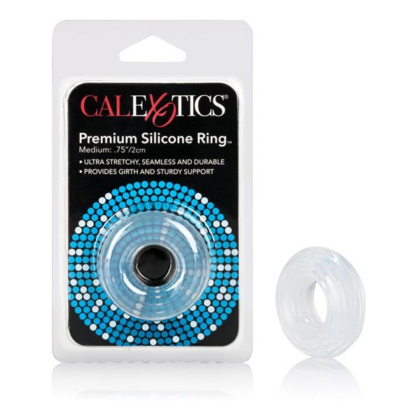 Premium Silicone Ring Medium Clear