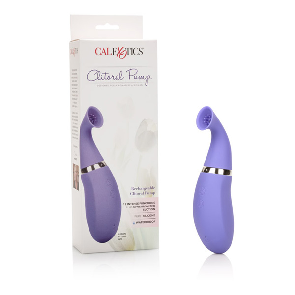 Intimate Pump Rechargeable Clitoral Pump Blue