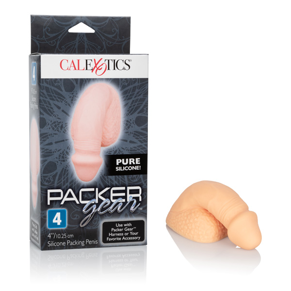 Packer Gear 4" Silicone Packing Penis Ivory