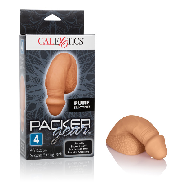 Packer Gear 4" Silicone Packing Penis Tan