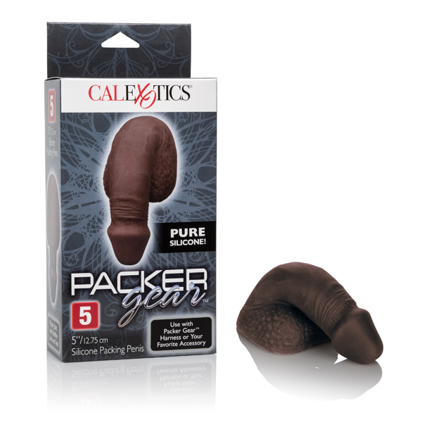 Packer Gear 5" Silicone Packing Penis Black
