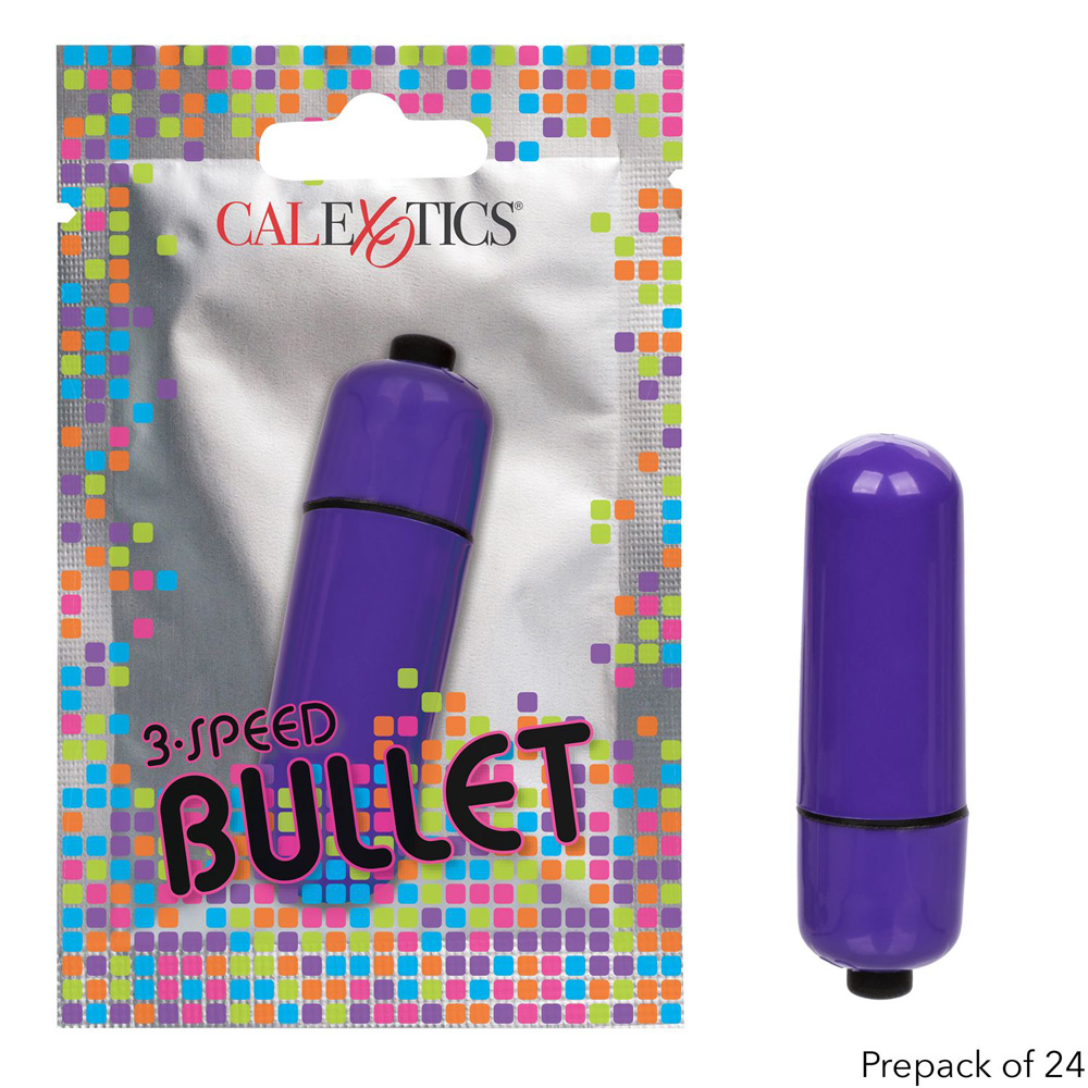 Foil Pack 3-Speed Bullet Purple 24 Pack