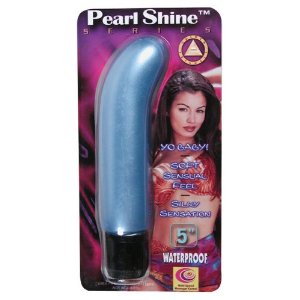 Pearl Shine 5" G Spot Vibe (Blue)