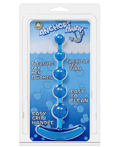 Anachors Away Anal Beads (Blue)